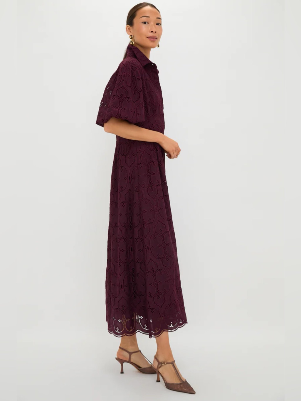 Tuckernuck Eyelet Delaney Dress | Winetasting — image 3 of 8